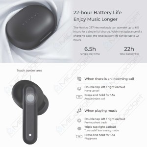 هدفون گیمینگ داخل گوش بی سیم هایلو مدل GT7 Neo